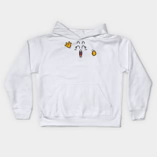 Arale's poo minimal Kids Hoodie